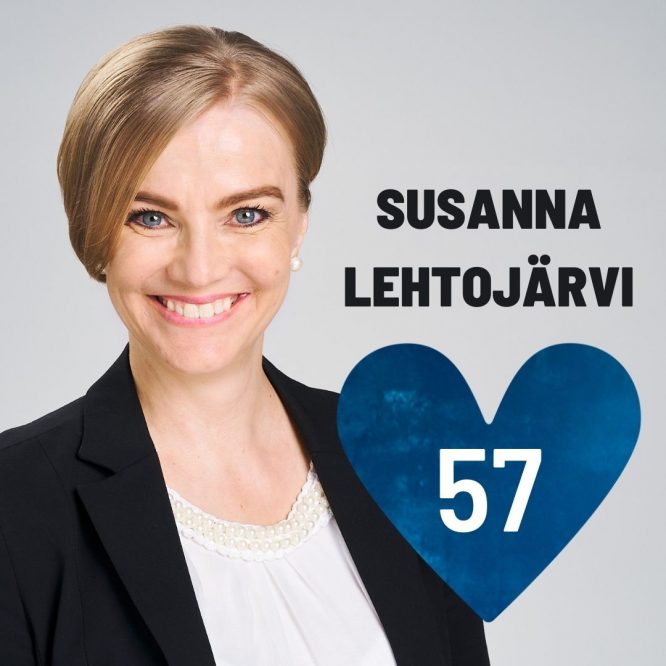 Susanna Lehtojärvi ehdokasnro 57 (Masku)